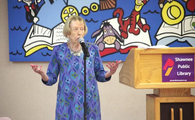 Shawnee Public Library Board Honors Sue Winterringer