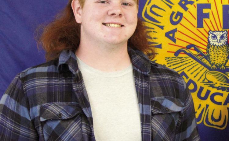 Bethel’s Colton Ingersoll is shown in 2022 after a shooting sports tournament. Ingersoll recently received his American FFA Degree. File photo