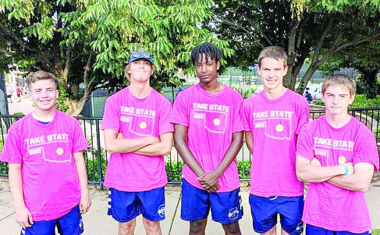 Shawnee High School Boys Tennis Team Competes At State