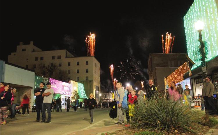 Fireworks Display Closes Out Parade With A Flourish