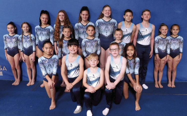 2023 Rising Star Team: pictured front row from left: Jennifer Albers, Maxx Burch, Quentin Richmond, Paul Troutz, and Kayla Winrow. Pictured middle row from left: Blakelyn Inman, Maddison Childress, and Beckett Vanderslice. Pictured back row from left: Presley Budka, Kara Robbins, Kalila Duck, Juliet Troutz, Emma Kohn, Emma DeWolfe, Hayden Winrow, Webley Walker, Addyson Murray, and Taryn Rucci. Photo provided