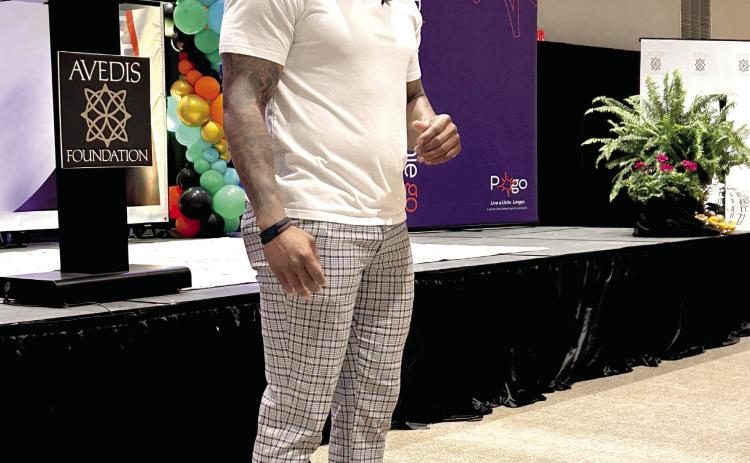 Shamiel Gary, the speaker for the Avedis Health Week 2025 Spear Series, said that ' there are those people who will put a glass ceiling on your potential. You have to push past that and sometimes you need others to give you that push.' Suzie Campbell, Countywide &amp; Sun
