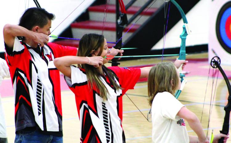 Archers Compete In Annual McLoud Pre-State Warm-Up
