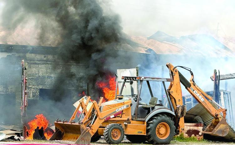Tecumseh fire brings support from all around