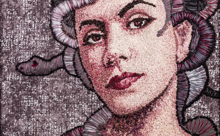 Pictured right, Medusa II by Julie Marks Blackstone (part of the Knotty Girls series). Photo provided