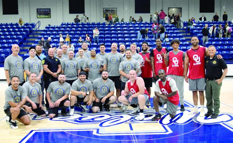 The 2025 Fraternal Order of Police and Oklahoma Sooner Alumni Charity Basketball game was held at the PAAC on April 19th. Julie Talton, Countywide & Sun