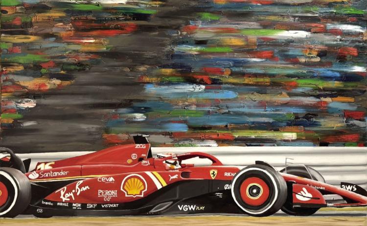 Il Predestinato by Kaylee Tucker, Bethel High School. Tucker placed second in the exhibition. Photo courtesy of MGMoA