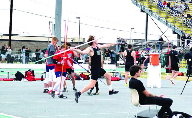 OBU's Maddox Motley PR'd in the javelin, throwing 55.62 meters (182'.6'), and taking third place at the Oklahoma Baptist University Invitational Track Meet. Mottley is a 2024 graduate of North Rock Creek High School. Julie Talton, Countywide &amp; Sun