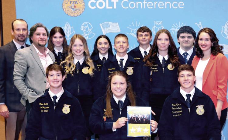 Tecumseh FFA Receives National 3-Star Chapter Award