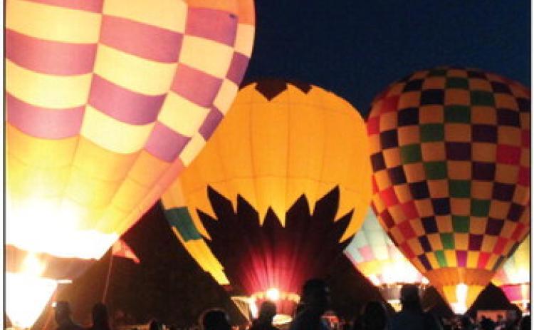 The Fifth Annual FireLake Fireflight Balloon Festival on Aug. 12-13, 2022. There were 25 hot-air balloons from seven states that participated in balloon launches, tethered rides, and balloon glows. File photo