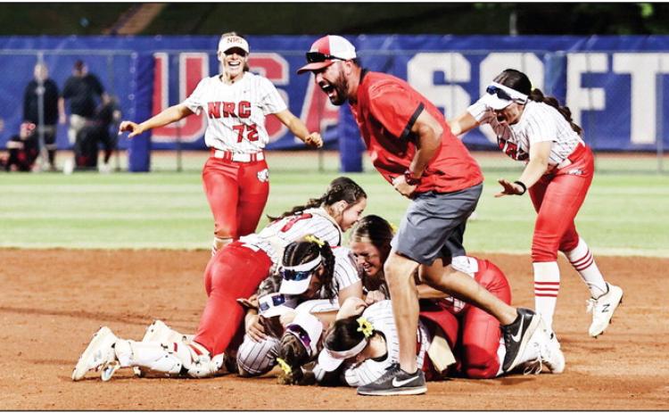 North Rock Creek Lady Cougars Take State